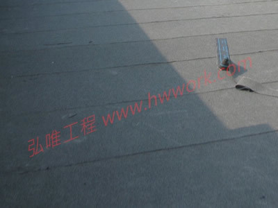 熱熔毯施工完成