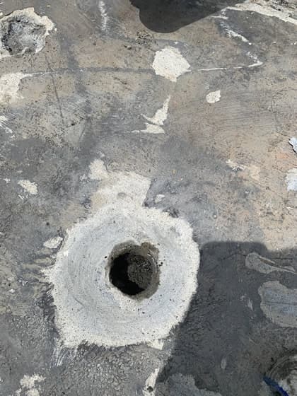 落水口週邊整理