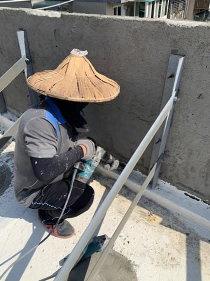 國宅女兒牆整理